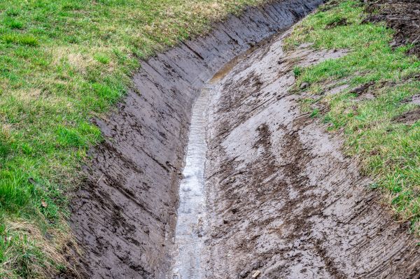 Drainage Ditch Construction in Logan