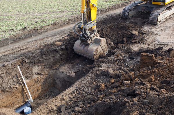 Backhoe Trenching in Logan