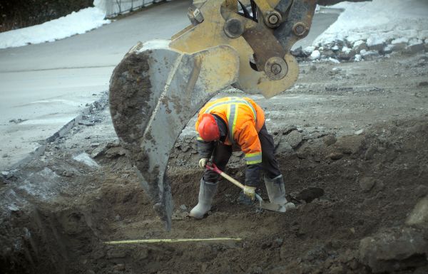 Drain Excavation in Logan